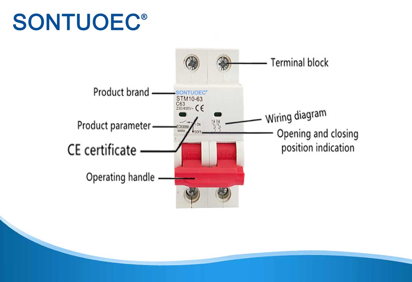 Curve D MCB Miniature Circuit Breaker