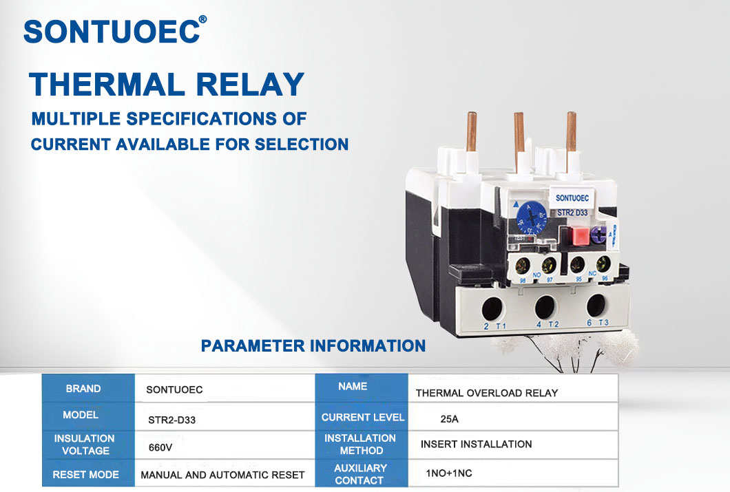 STR2-D33 Thermal Overload Relay