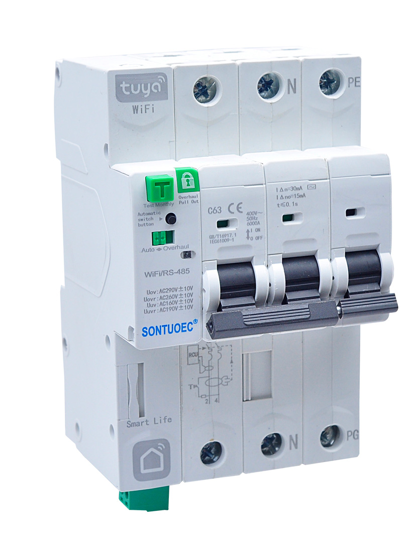 IoT 4G ਸਰਕਟ ਬ੍ਰੇਕਰ WiFi Tuya APP ਰਿਮੋਟ ਕੰਟਰੋਲ ਵਾਇਰਲੈੱਸ ਰਿਮੋਟ